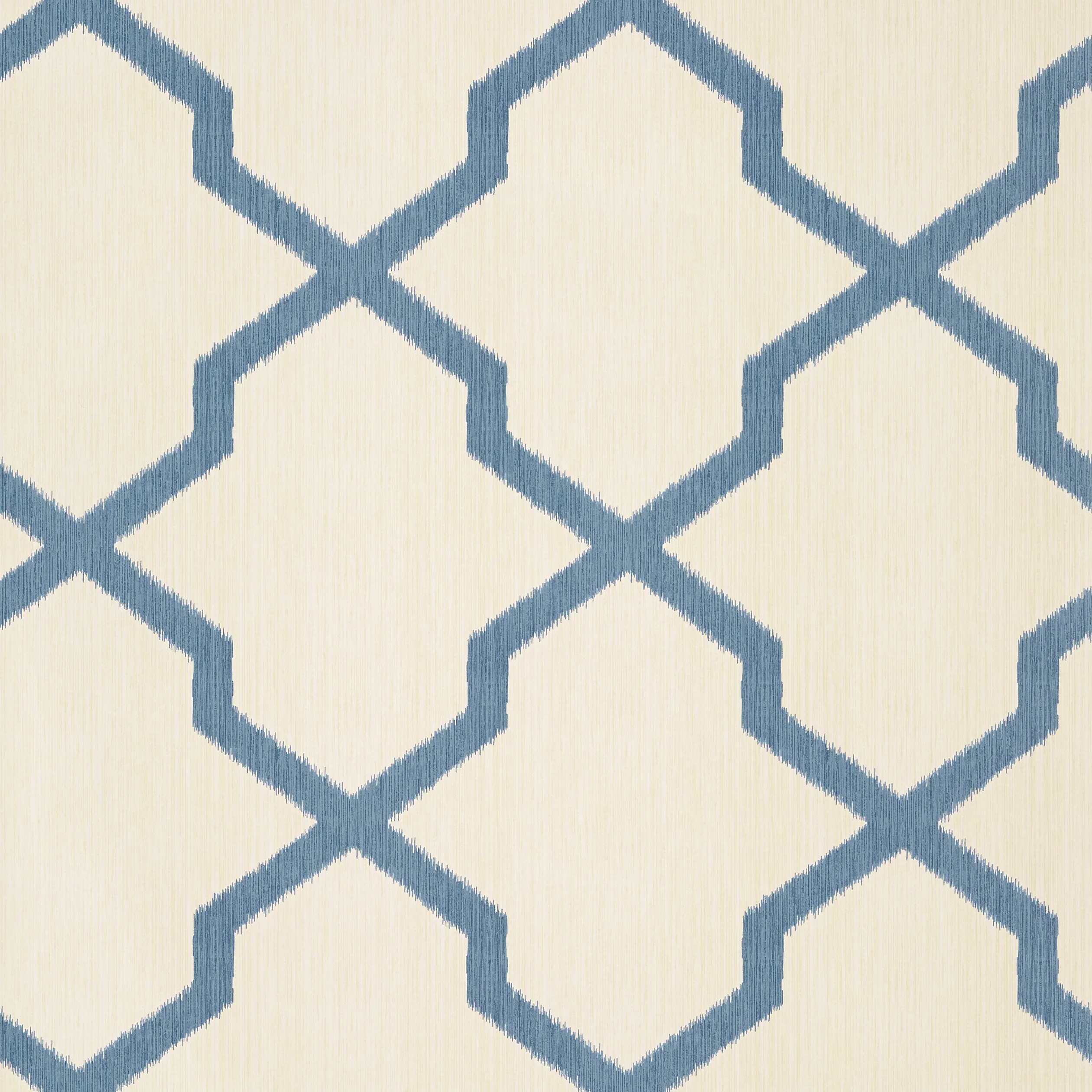 Thibaut Myanmar Trellis in Navy (T36136)