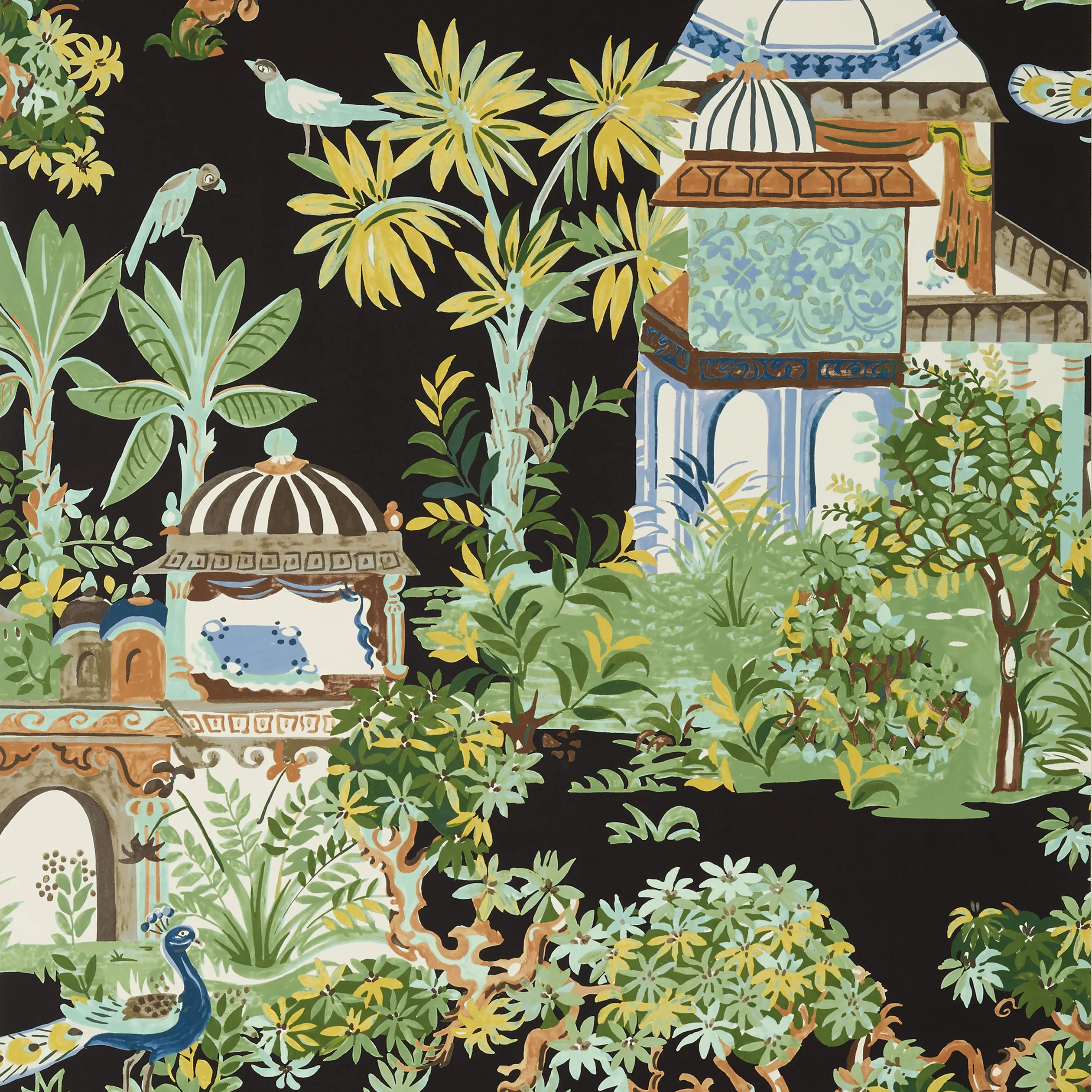 T20825 | Mystic Garden – Black