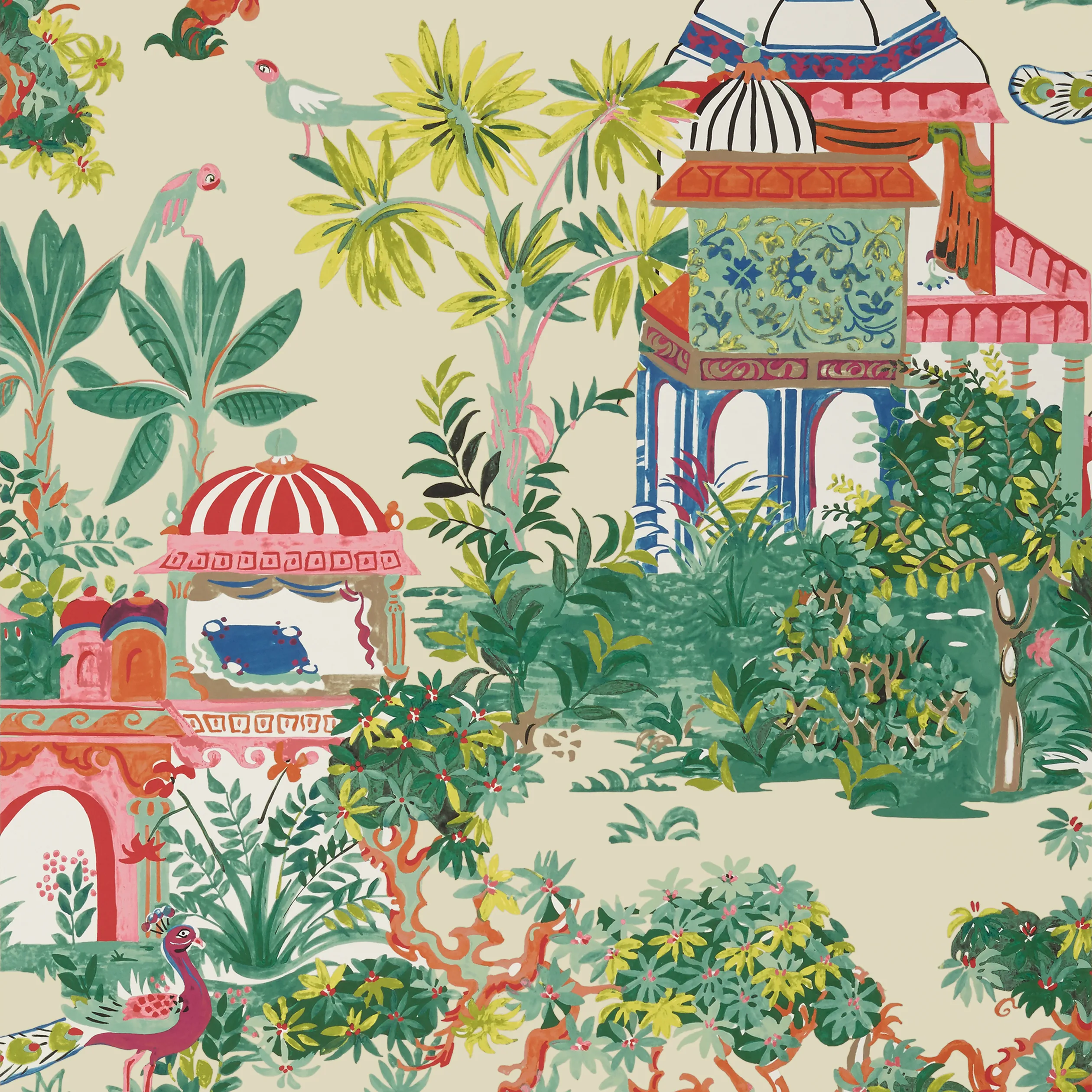 T20824 | Mystic Garden – Cream