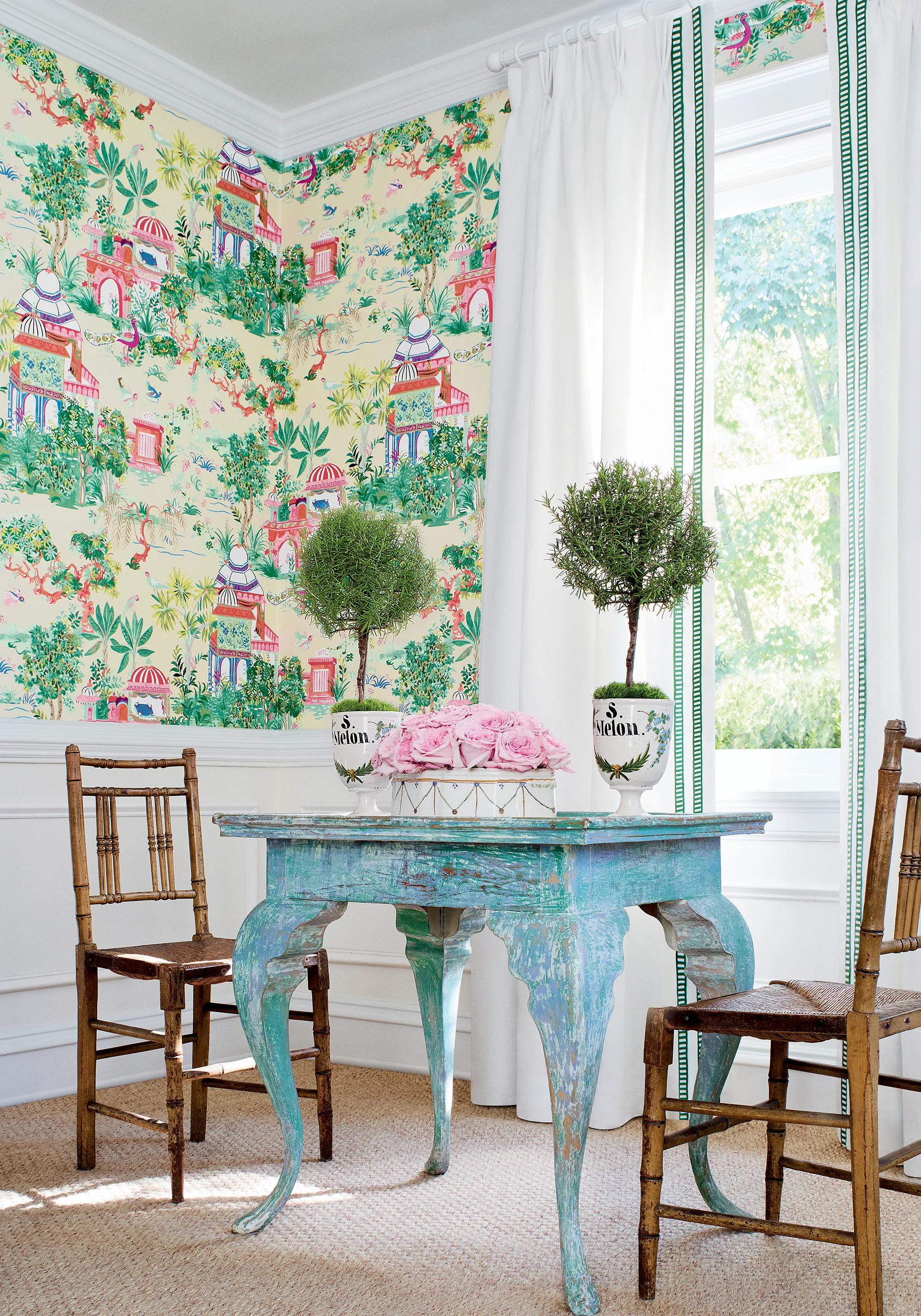 Thibaut Mystic Garden in Cream (T20824)