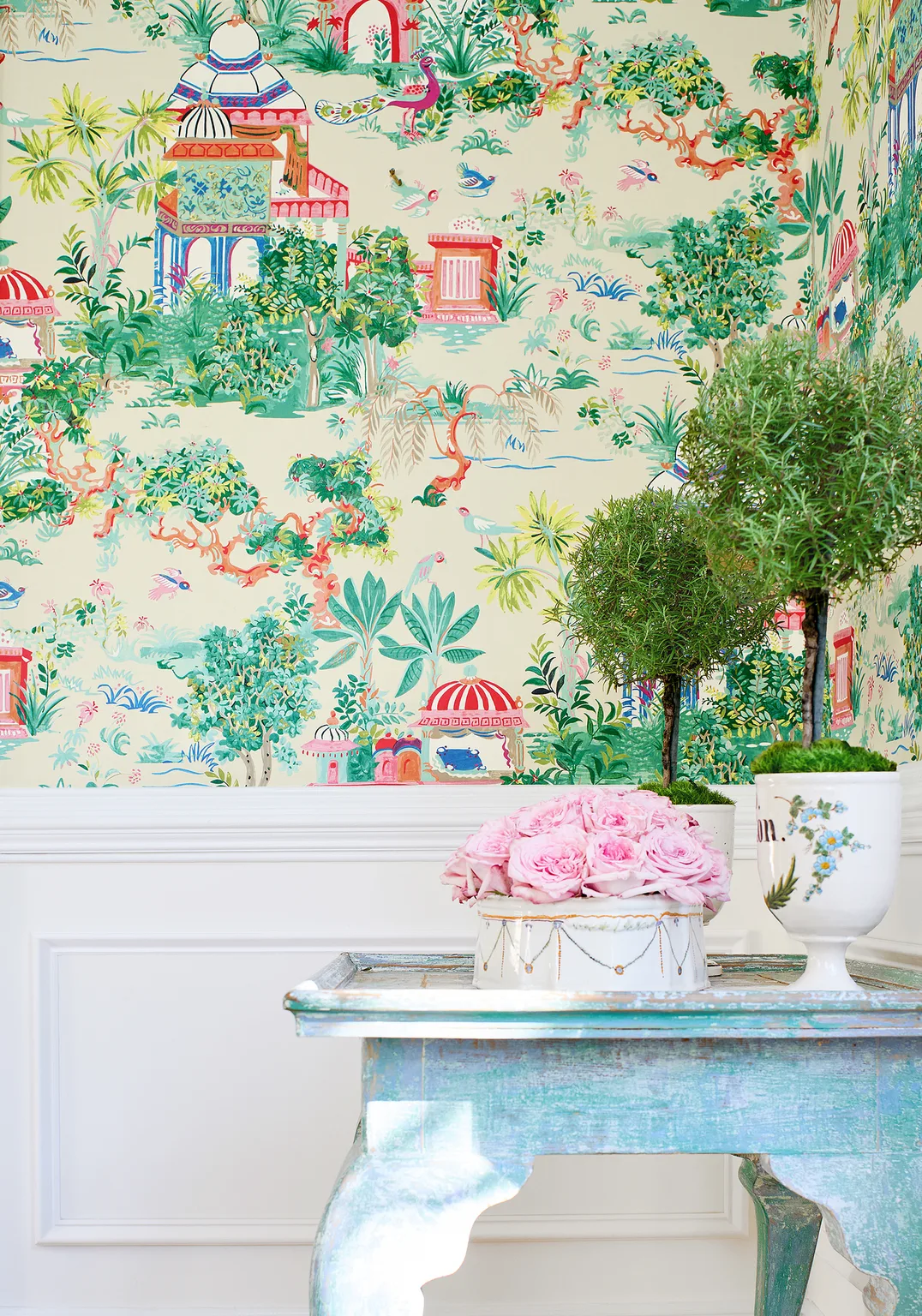 Thibaut Mystic Garden in Cream (T20824)