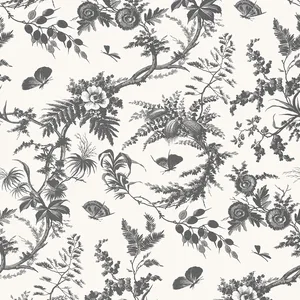 Anna French Newlands Toile in Black (AT57838)