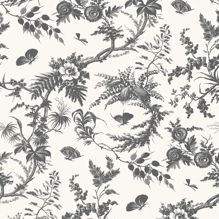 Anna French Newlands Toile in Black (AT57838)
