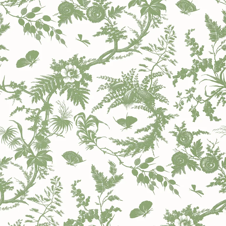 Anna French Newlands Toile in Green (AT57836)