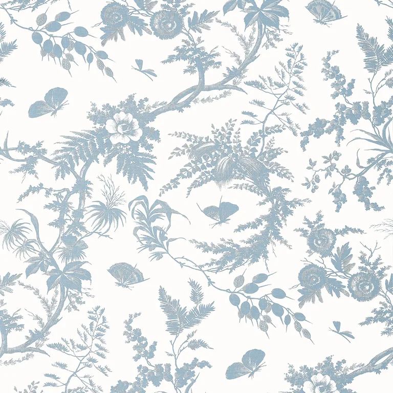 Anna French Newlands Toile in Soft Blue (AT57834)