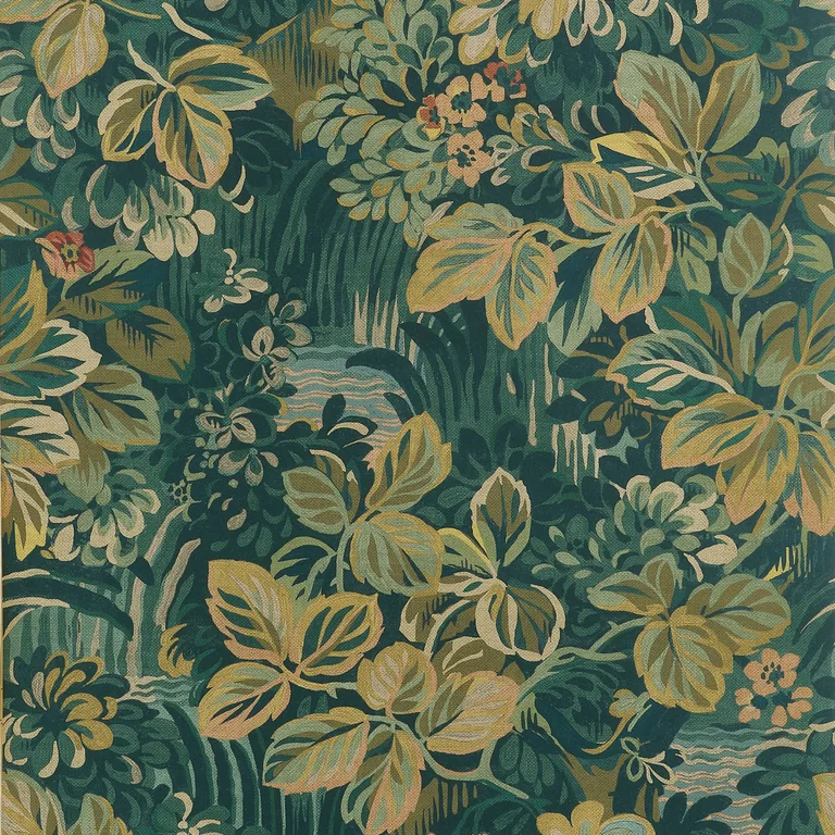 Thibaut Night Garden in Peacock (T10530)
