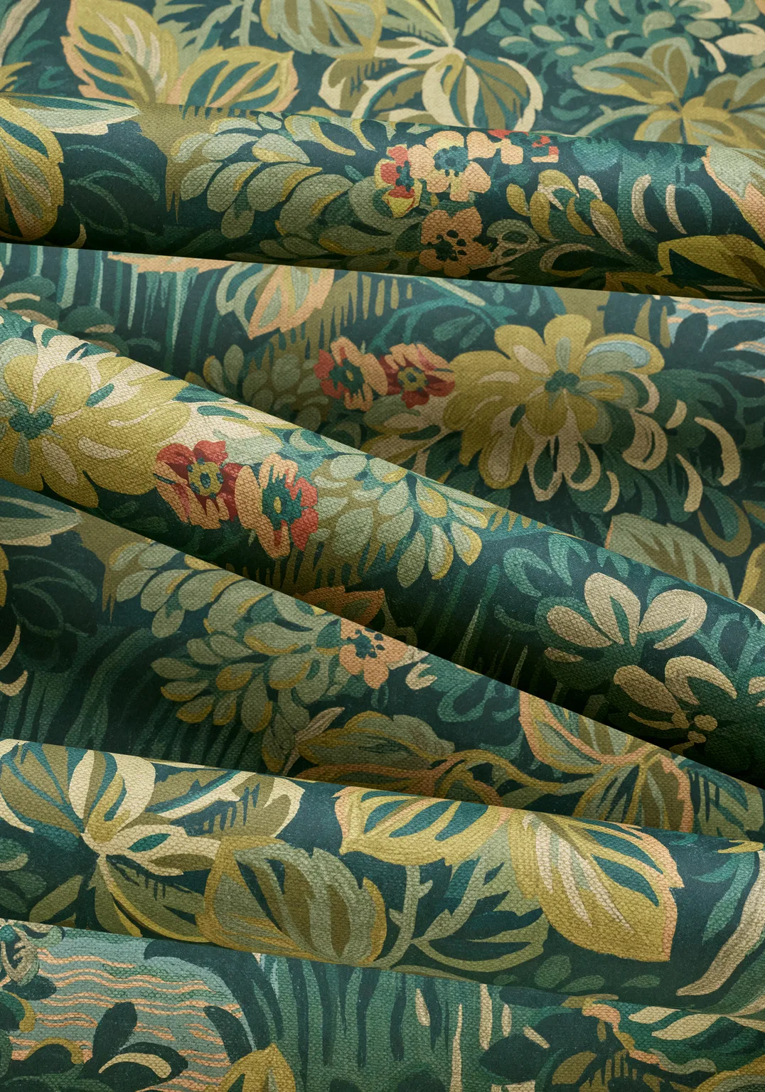 Thibaut Night Garden in Peacock (T10530)
