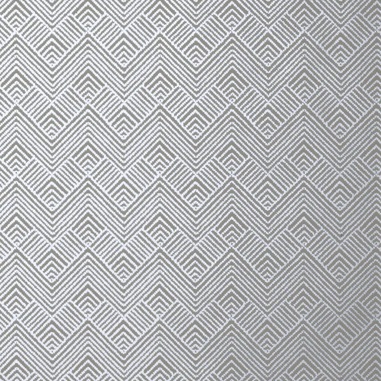 Thibaut Oslo Chevron in Metallic Silver (T2991)