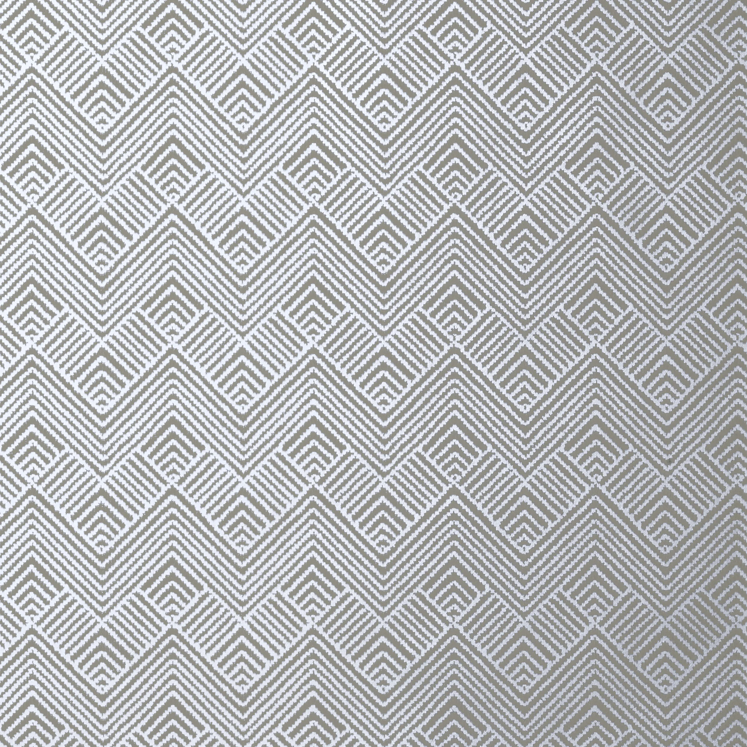 Thibaut Oslo Chevron in Metallic Silver (T2991)