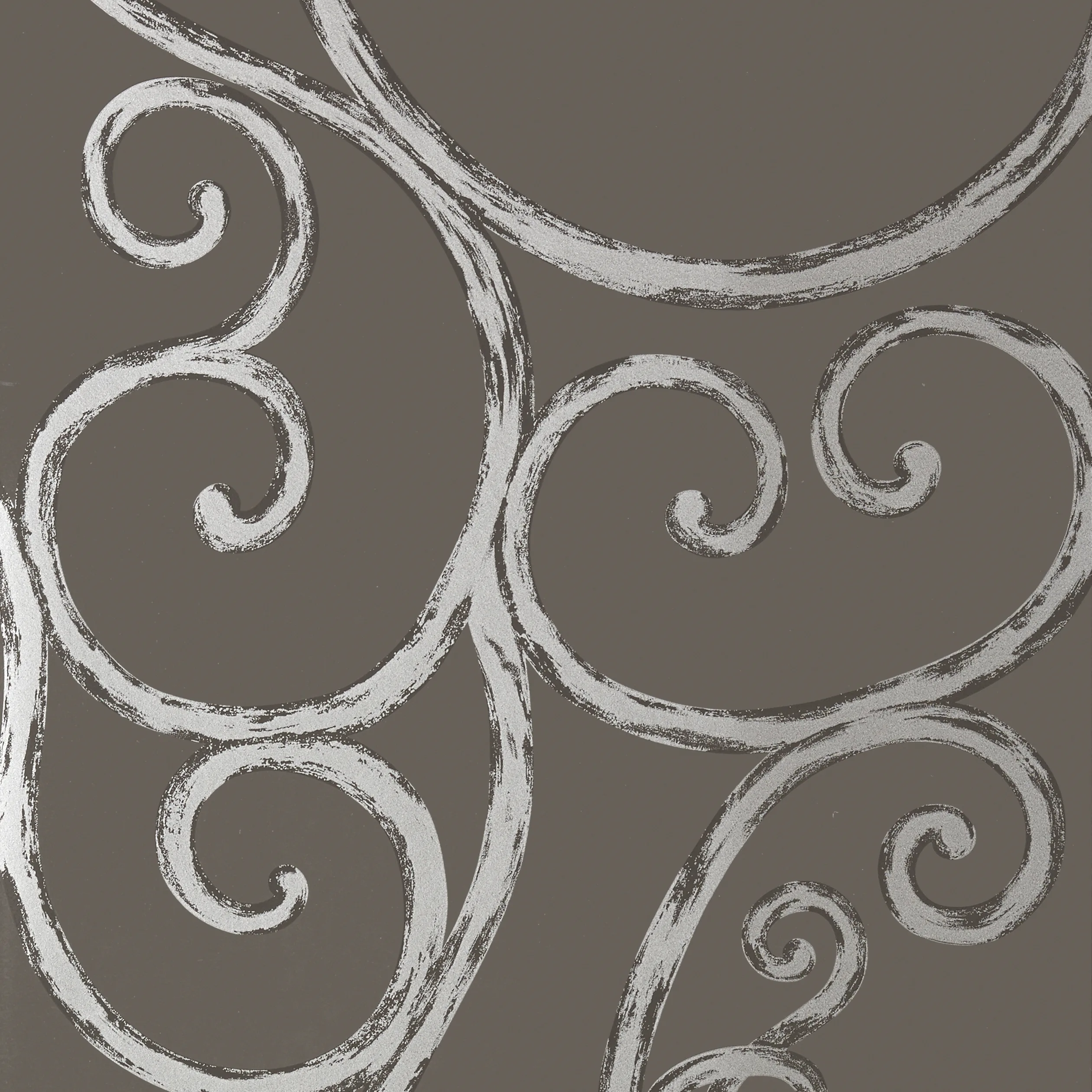 Anna French Palace Gate in Silver on Charcoal (AT6052)