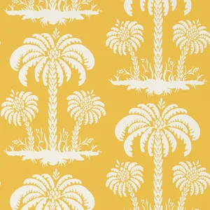 Thibaut Palm Island in Yellow (T13148)