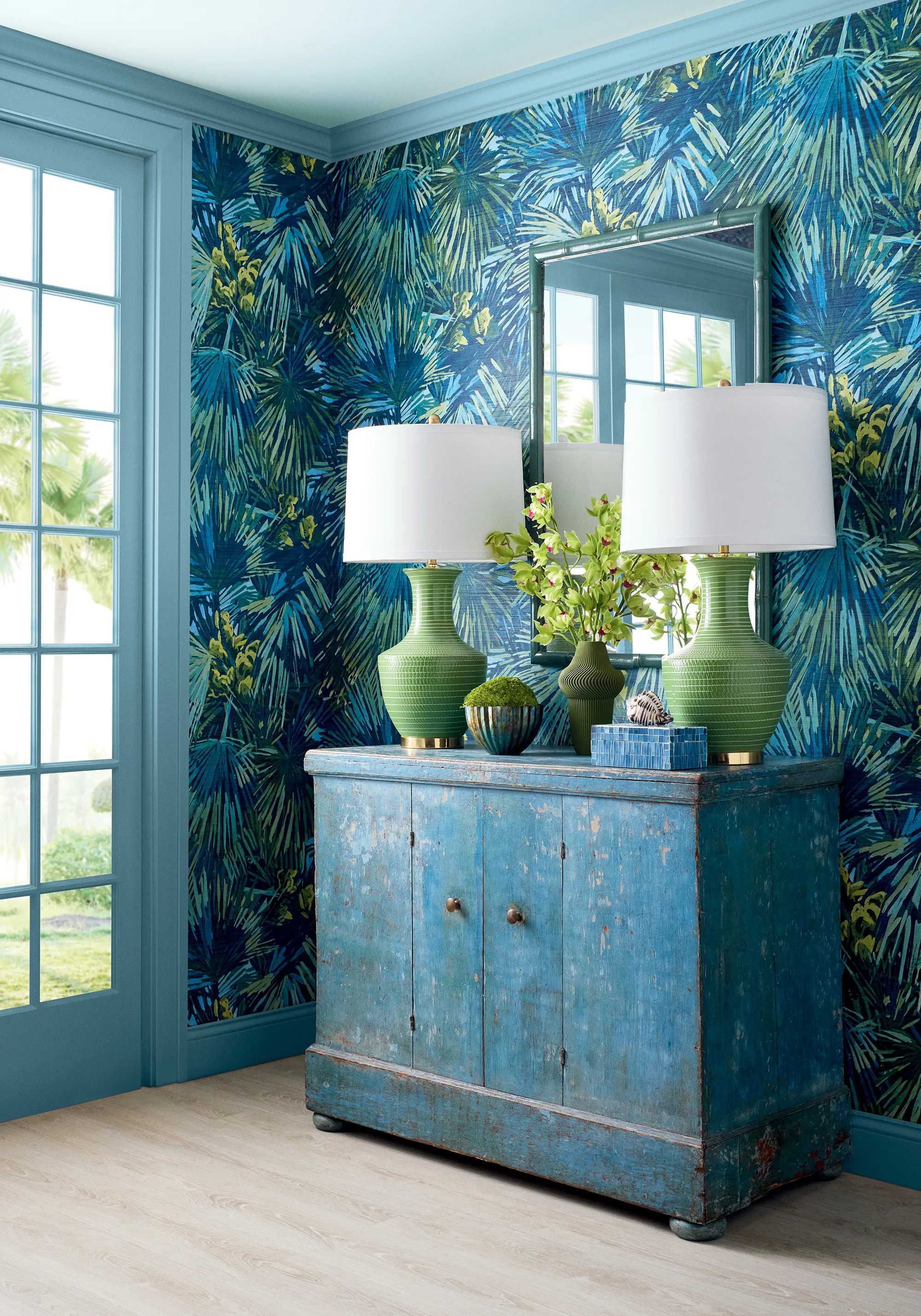Thibaut Palmier in Citron and Blue (T34098)
