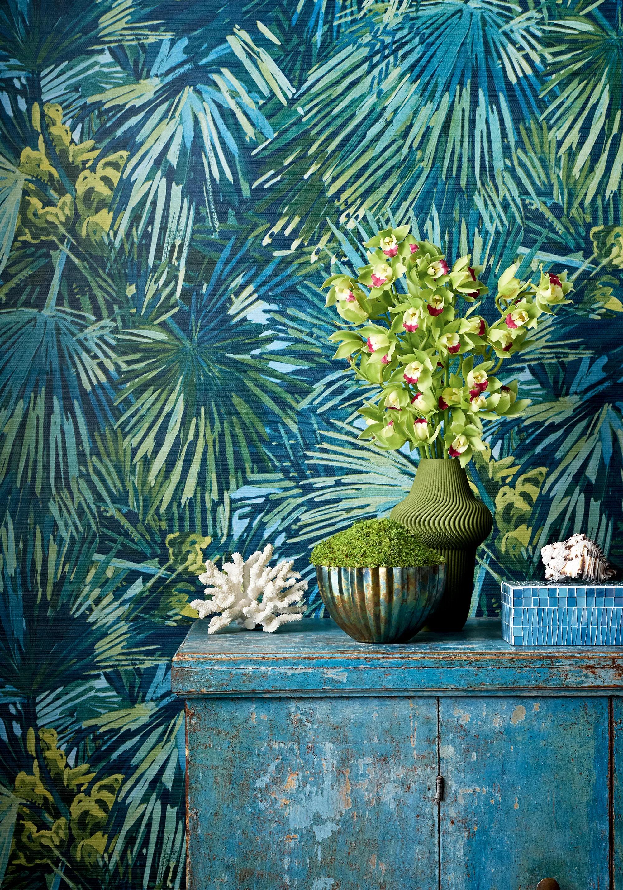 Thibaut Palmier in Citron and Blue (T34098)