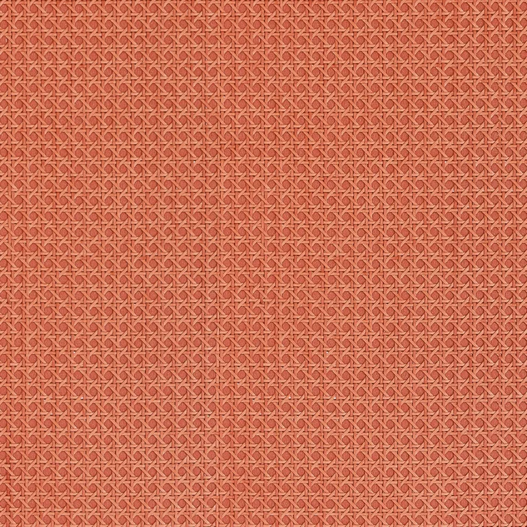 Thibaut Paper Rattan in Coral (T10397)