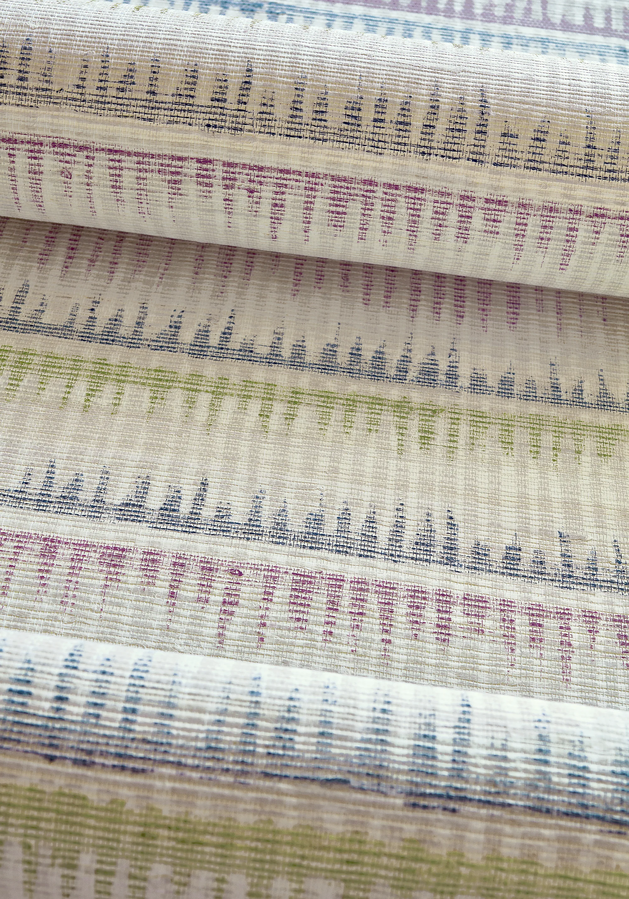 Thibaut Passage in Plum and Blue (T24135)