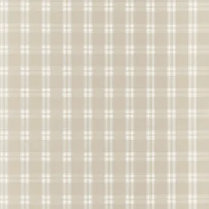 Anna French Payton Check in Beige (AT10710)