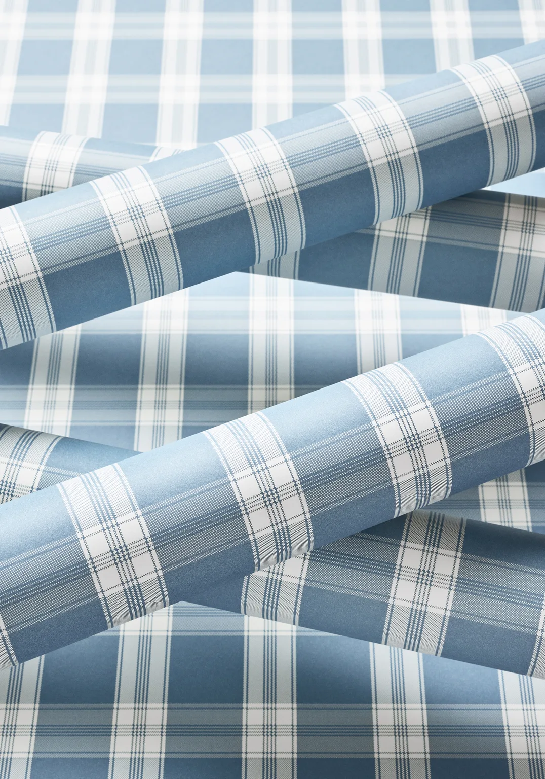 Anna French Payton Check in Blue (AT10708)