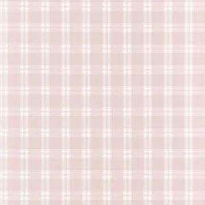 Anna French Payton Check in Blush (AT10707)
