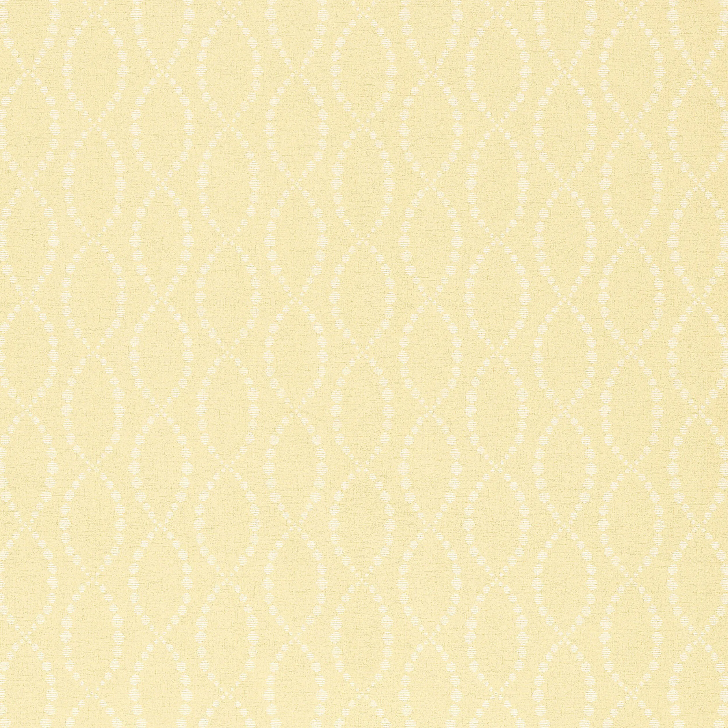 Thibaut Pearl Trellis in Yellow (T1892)