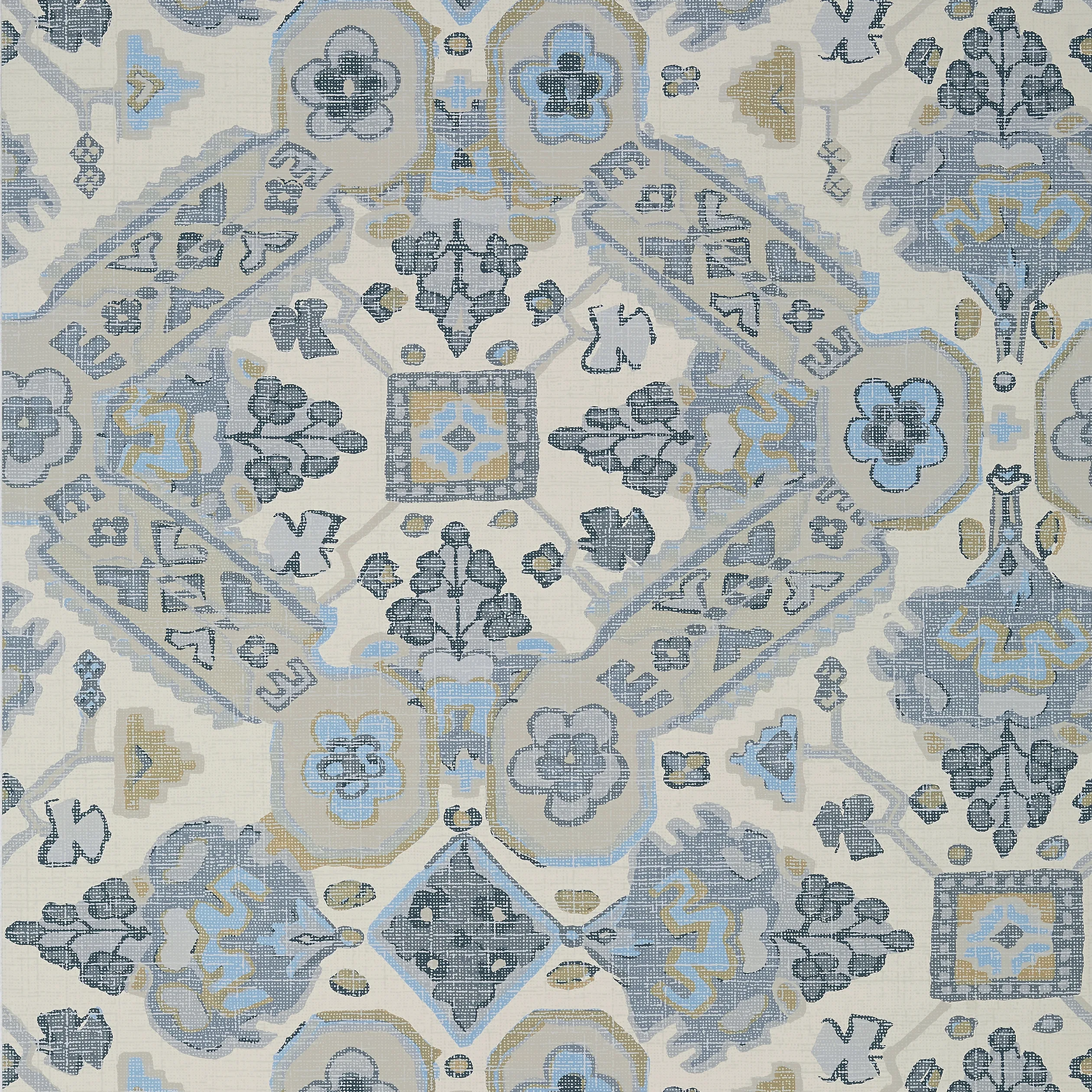 T10828 | Persian Carpet – Grey and Beige