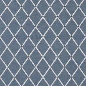 Thibaut Pompton Trellis in Navy (T72634)