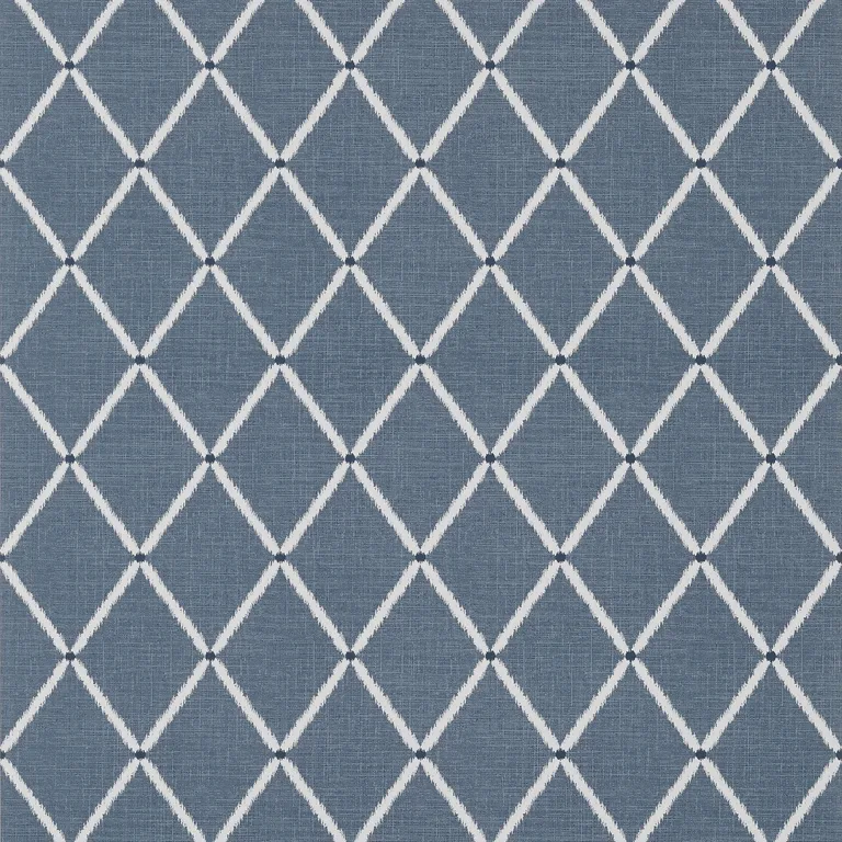 Thibaut Pompton Trellis in Navy (T72634)