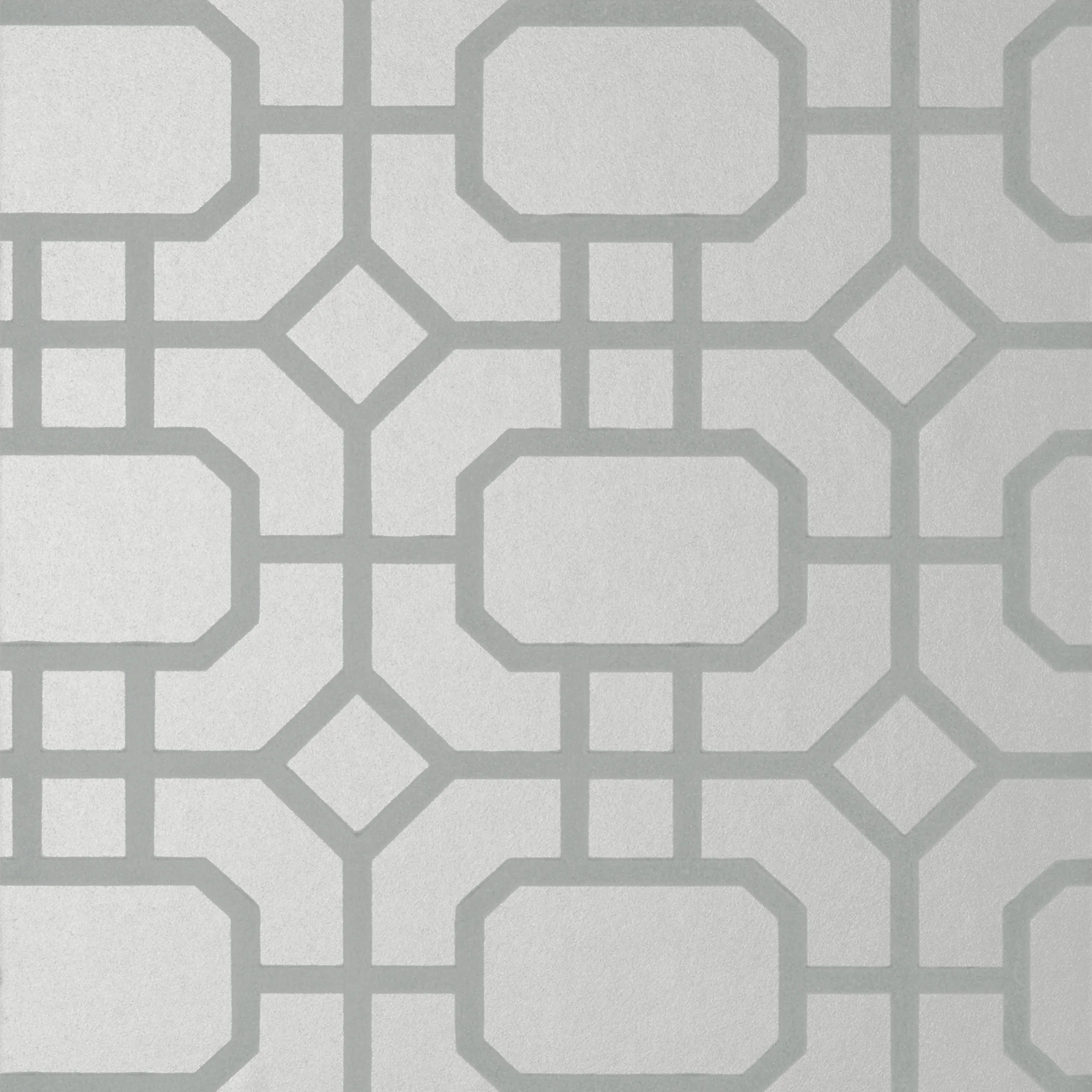 Thibaut Portier Flock in Grey on Silver (T11001)