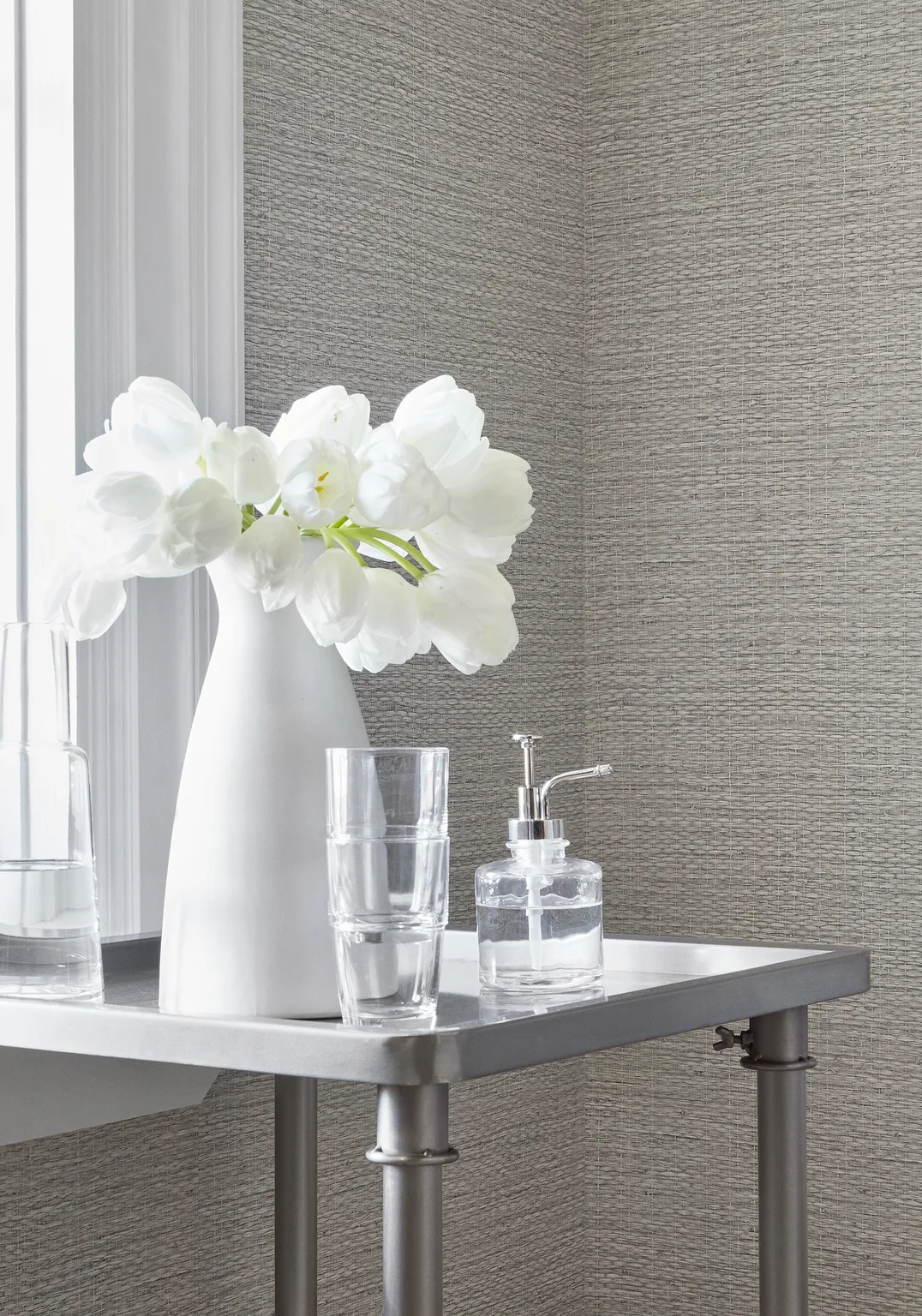 Thibaut Prairie Weave in Fog (T10934)