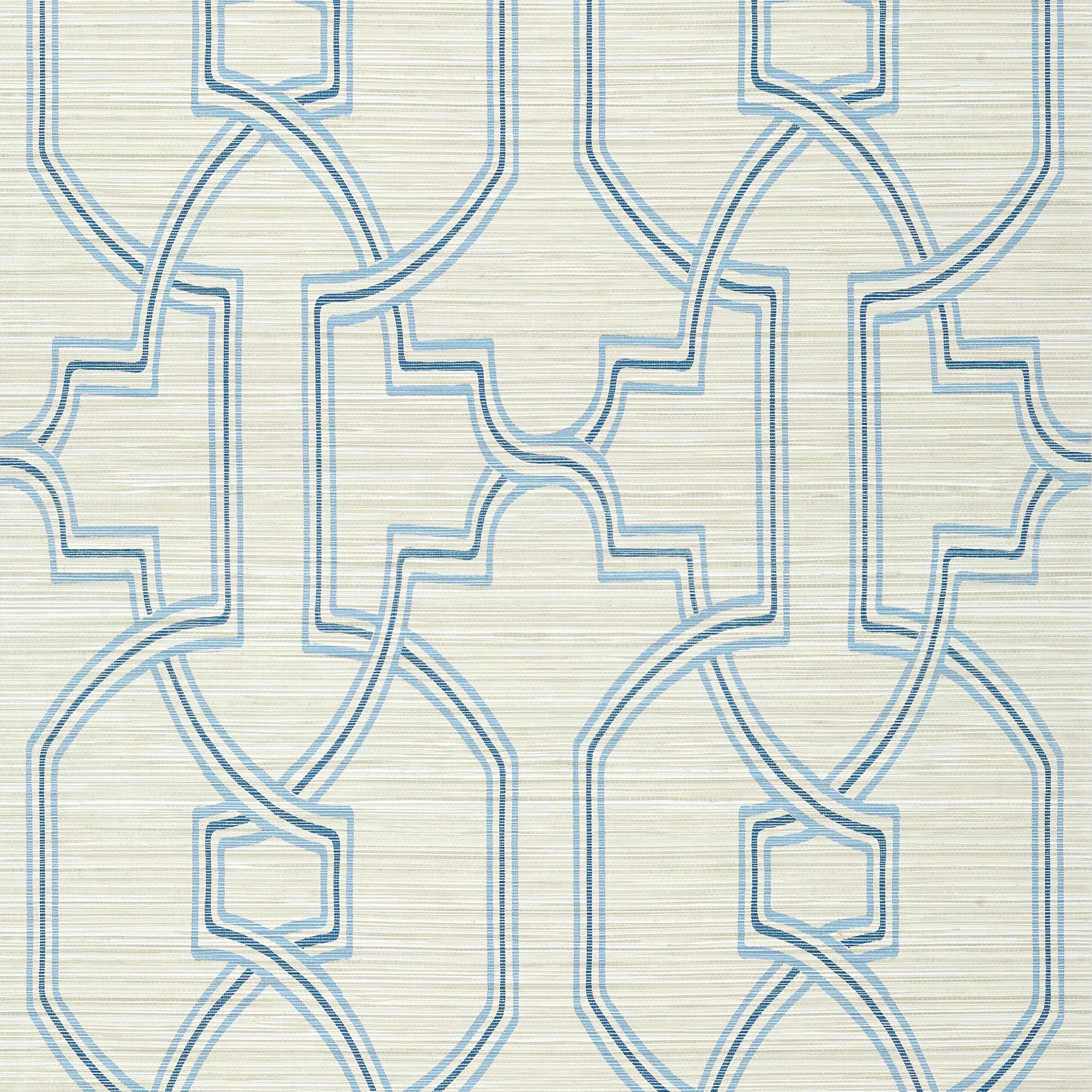 T277 | Promenade – Cream and Blue