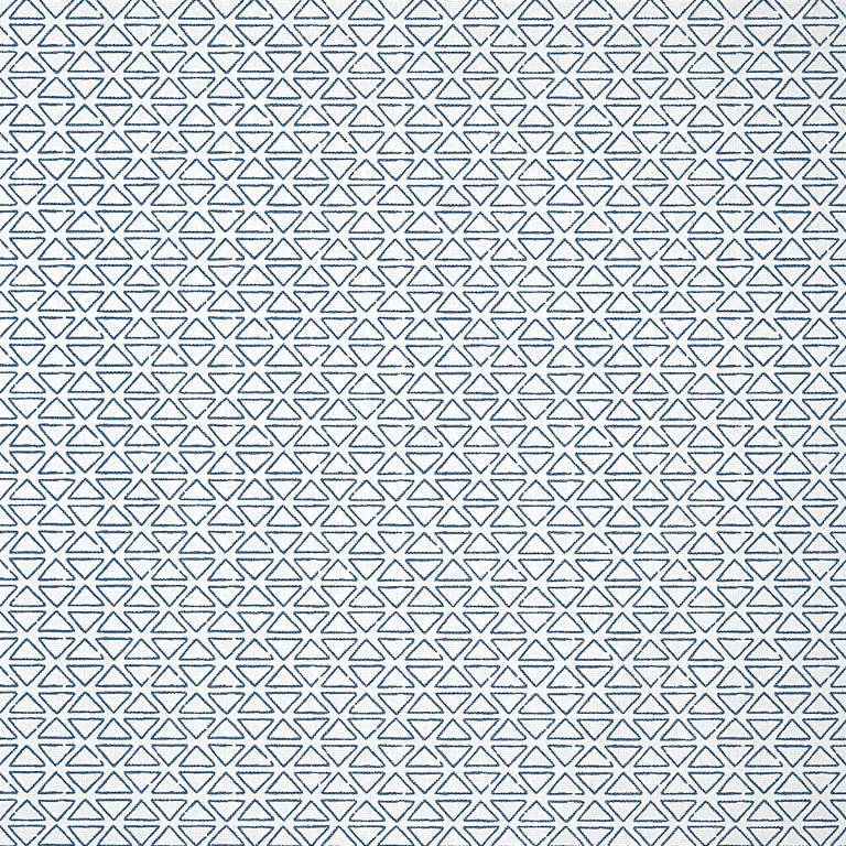 Anna French Pyramid in Navy on White (AT9693)