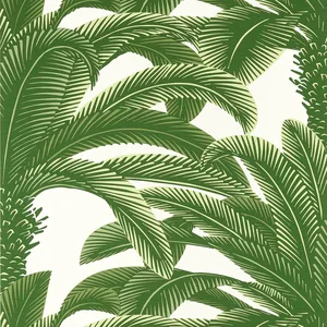 Thibaut Queen Palm in Green (T13907)