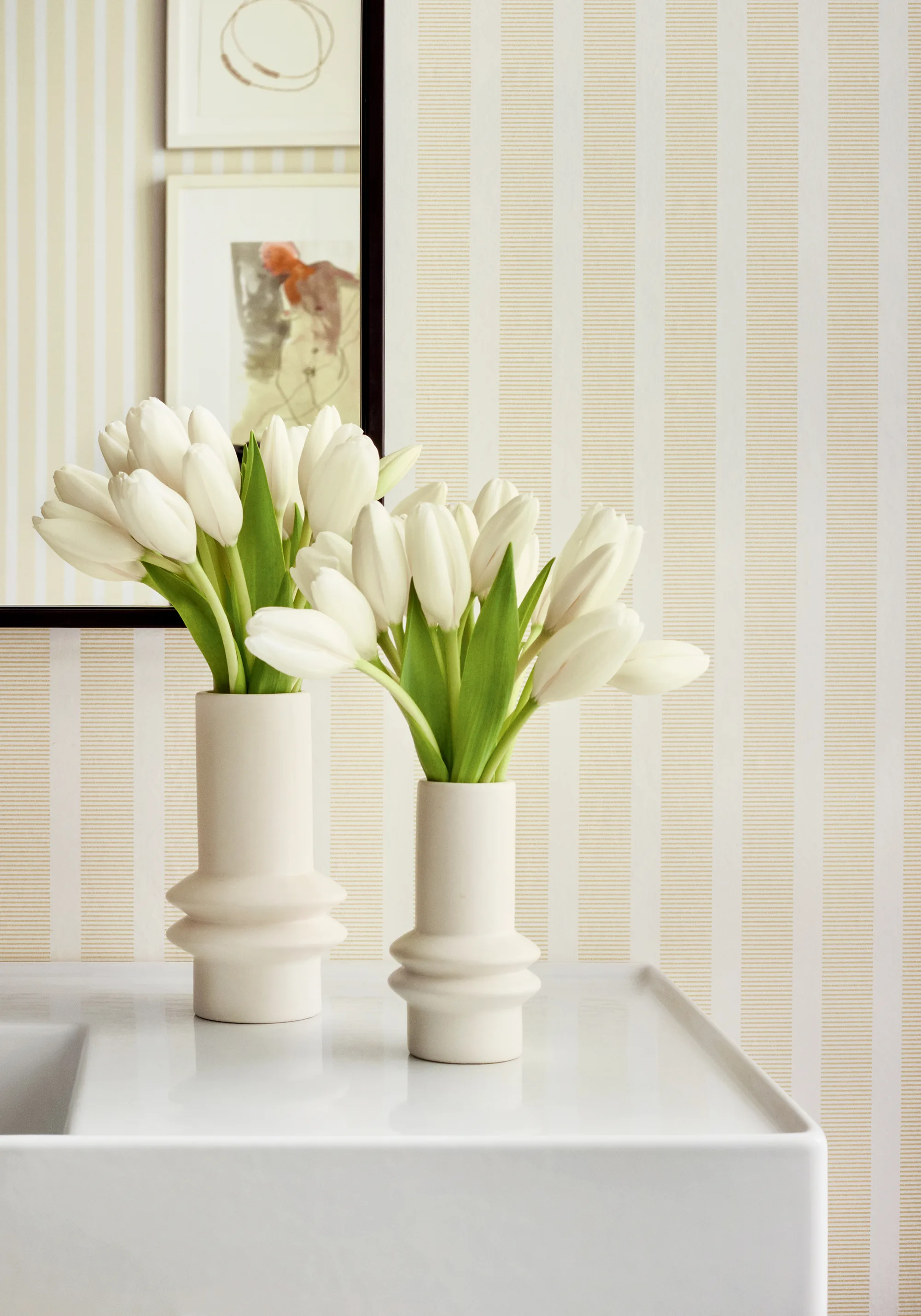 Thibaut Railway Stripe in Yellow (T44033)