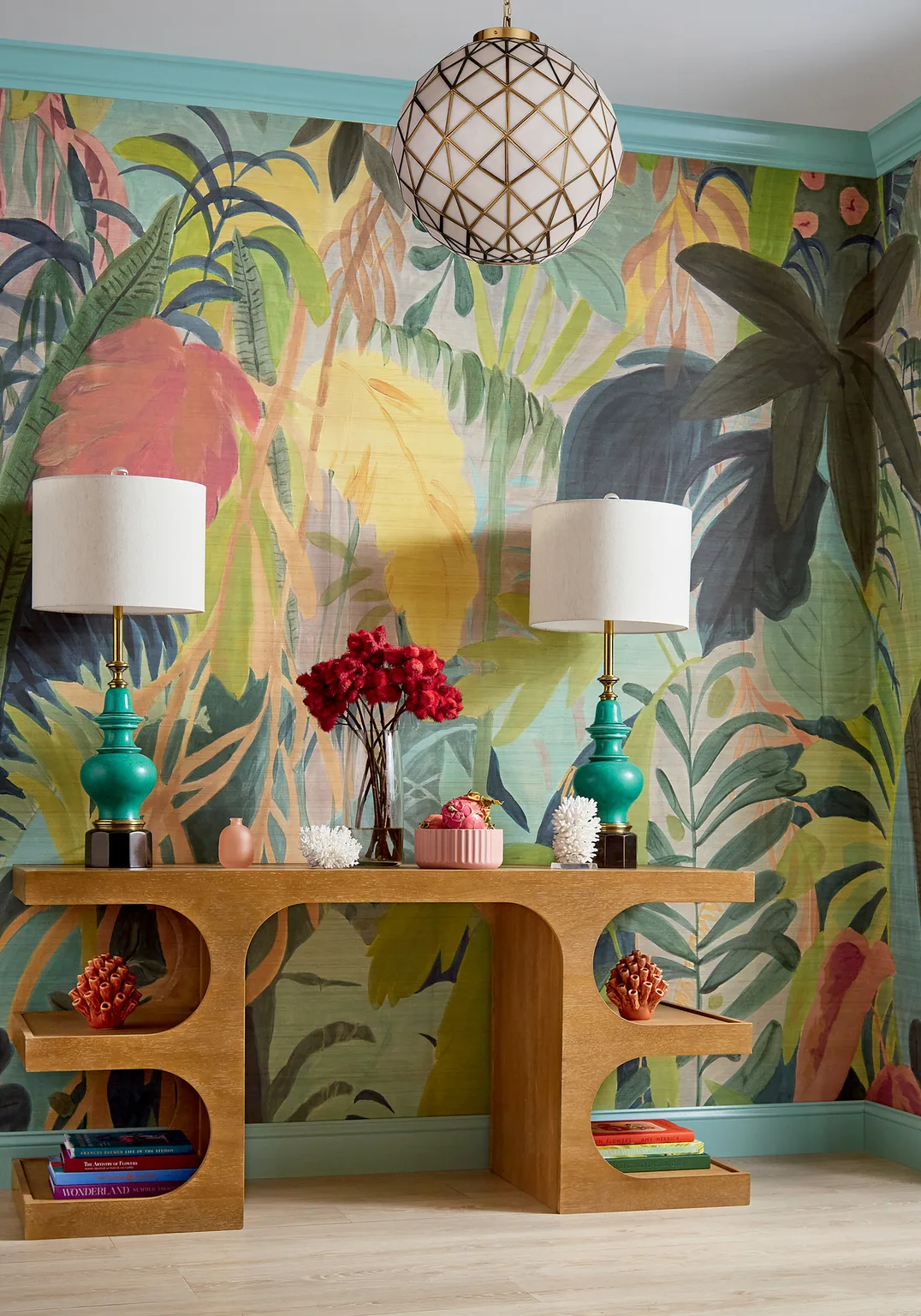 Thibaut Rainforest Mural in Tropical (TM15853)