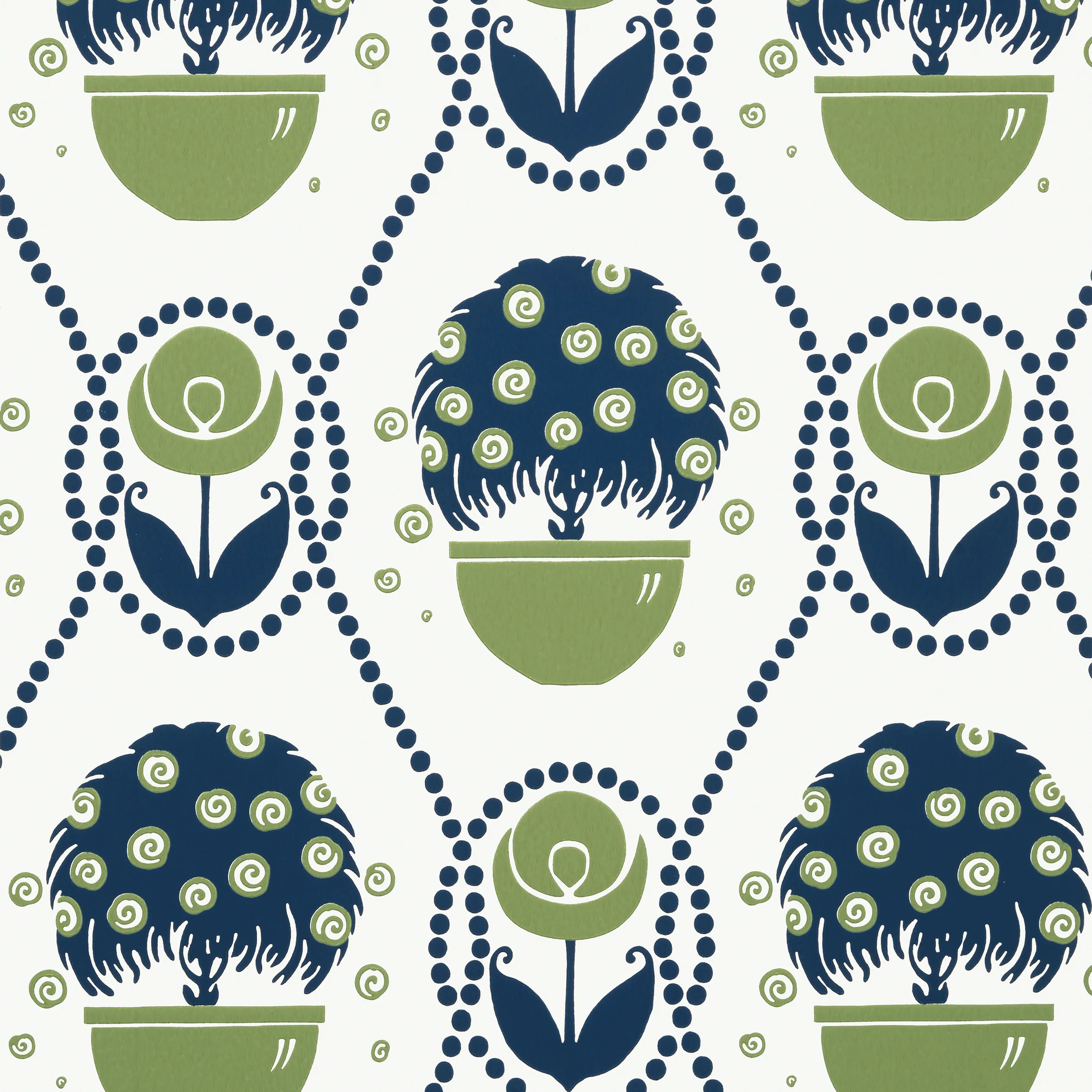 Thibaut Rene in Navy and Green (T2961)
