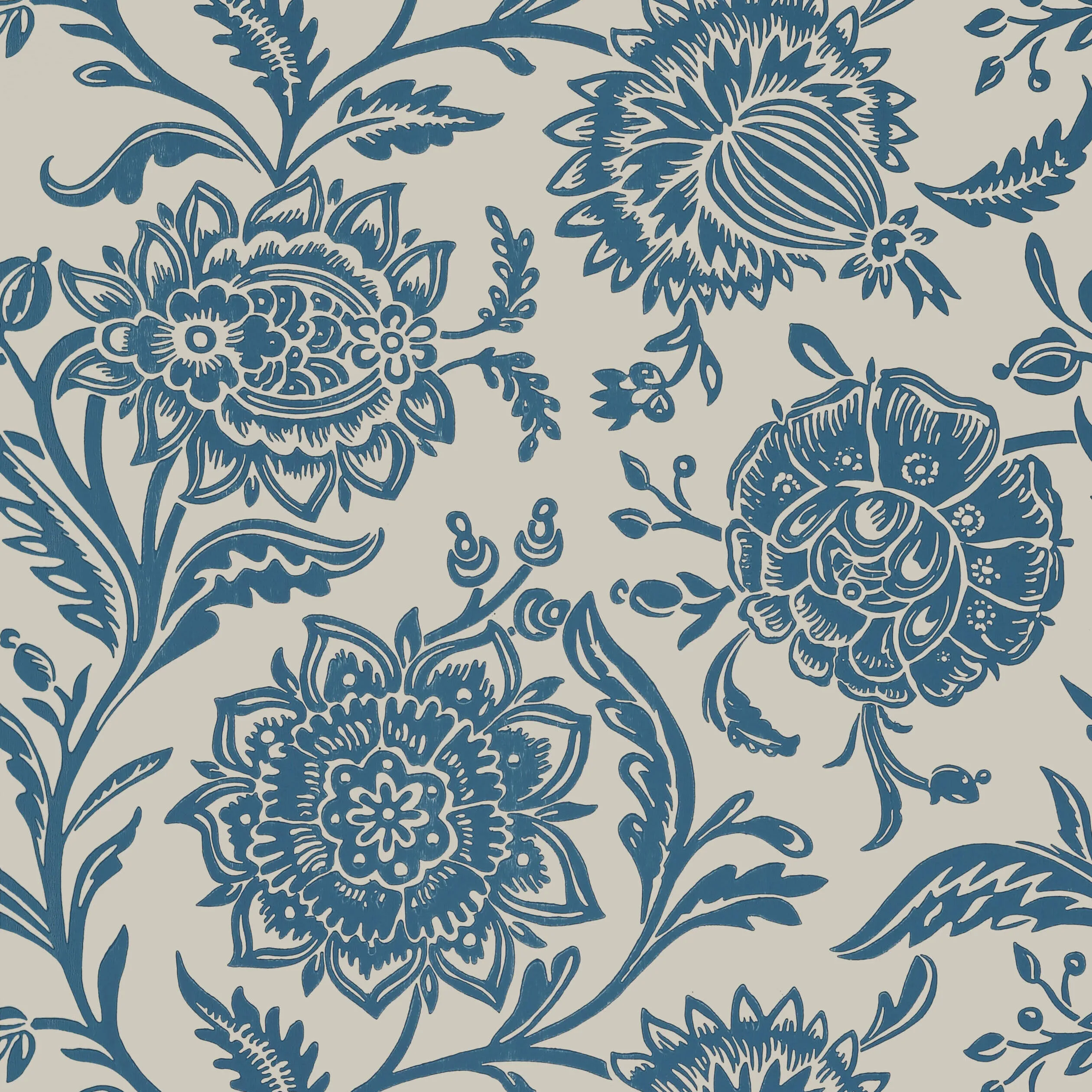 T13025 | Rivera – Blue on Flax