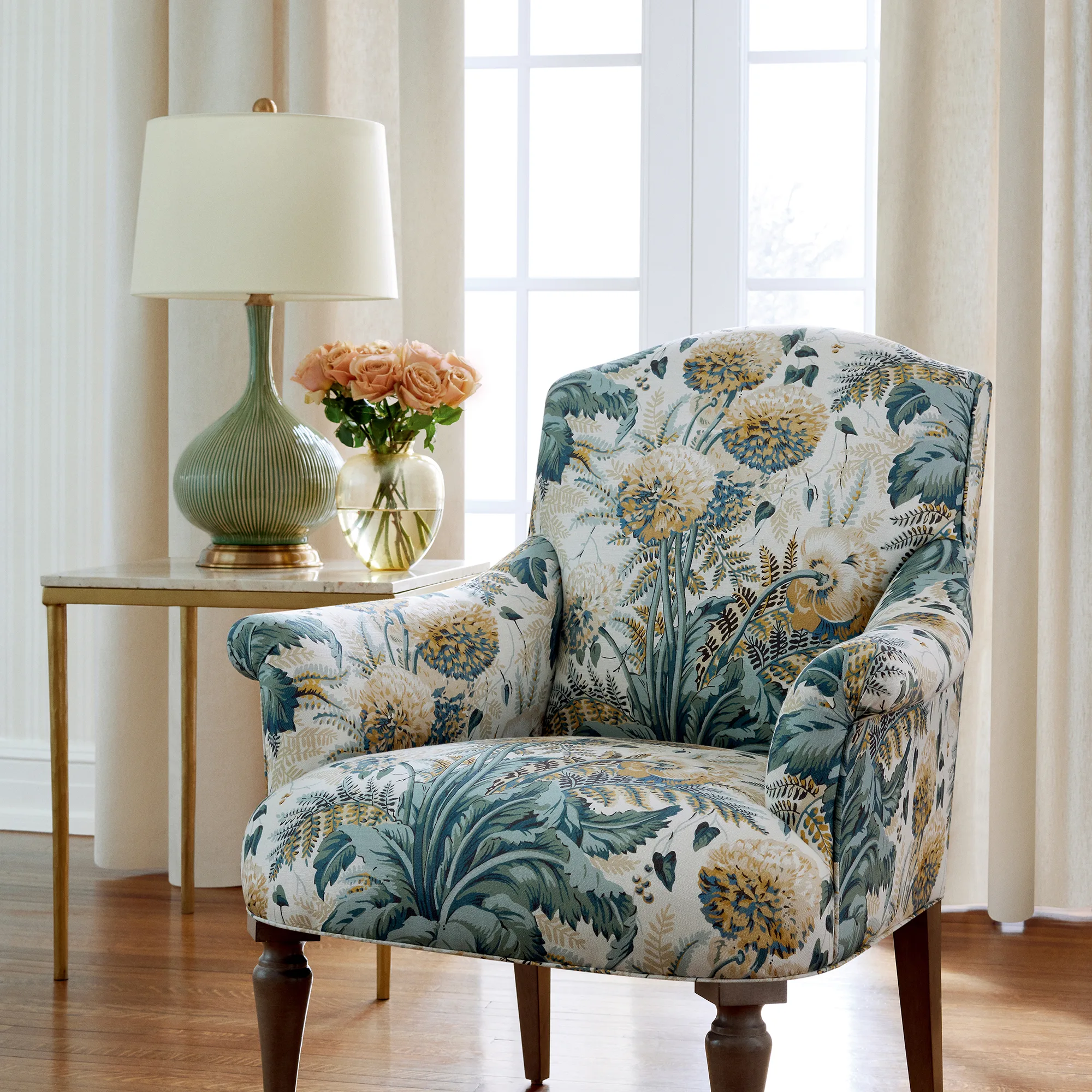 Anna French Ryland Stripe in Soft Gold (AT24593)