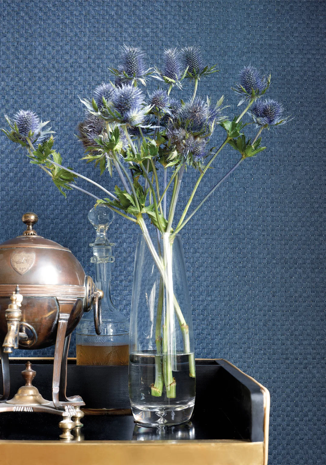 Thibaut Sachon Basket in Navy (T1001)