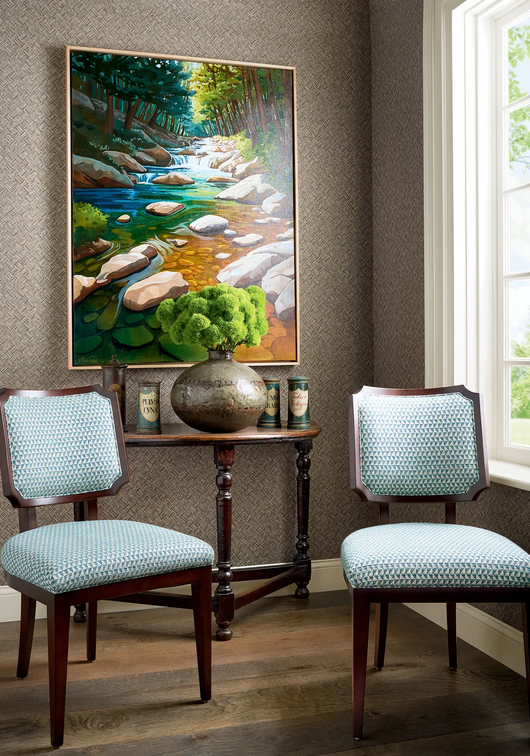 Thibaut Saddle Weave in Taupe (T34060)