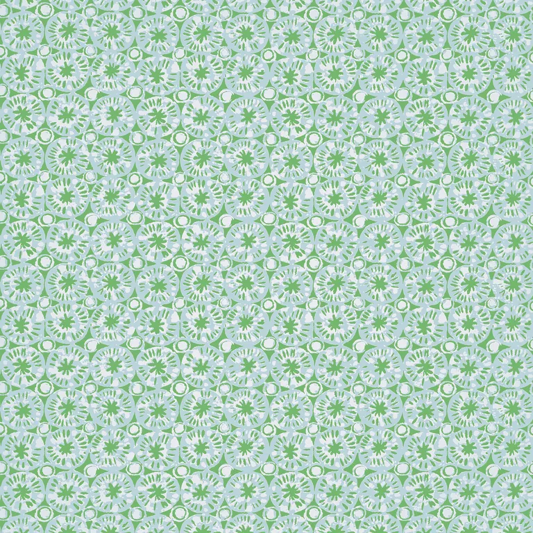 Thibaut Sand Dollar in Green and Blue (T15856)
