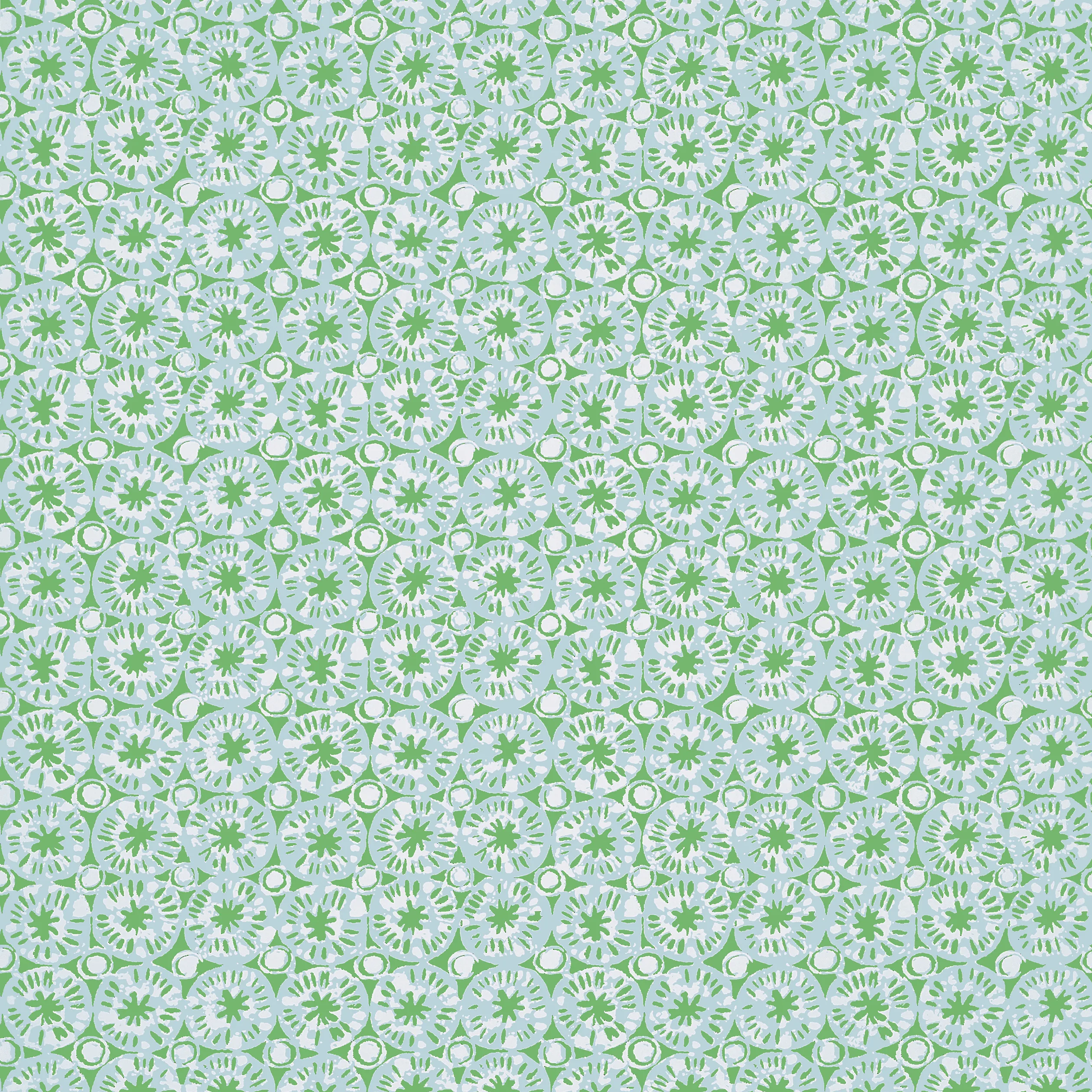 T15856 | Sand Dollar – Green and Blue
