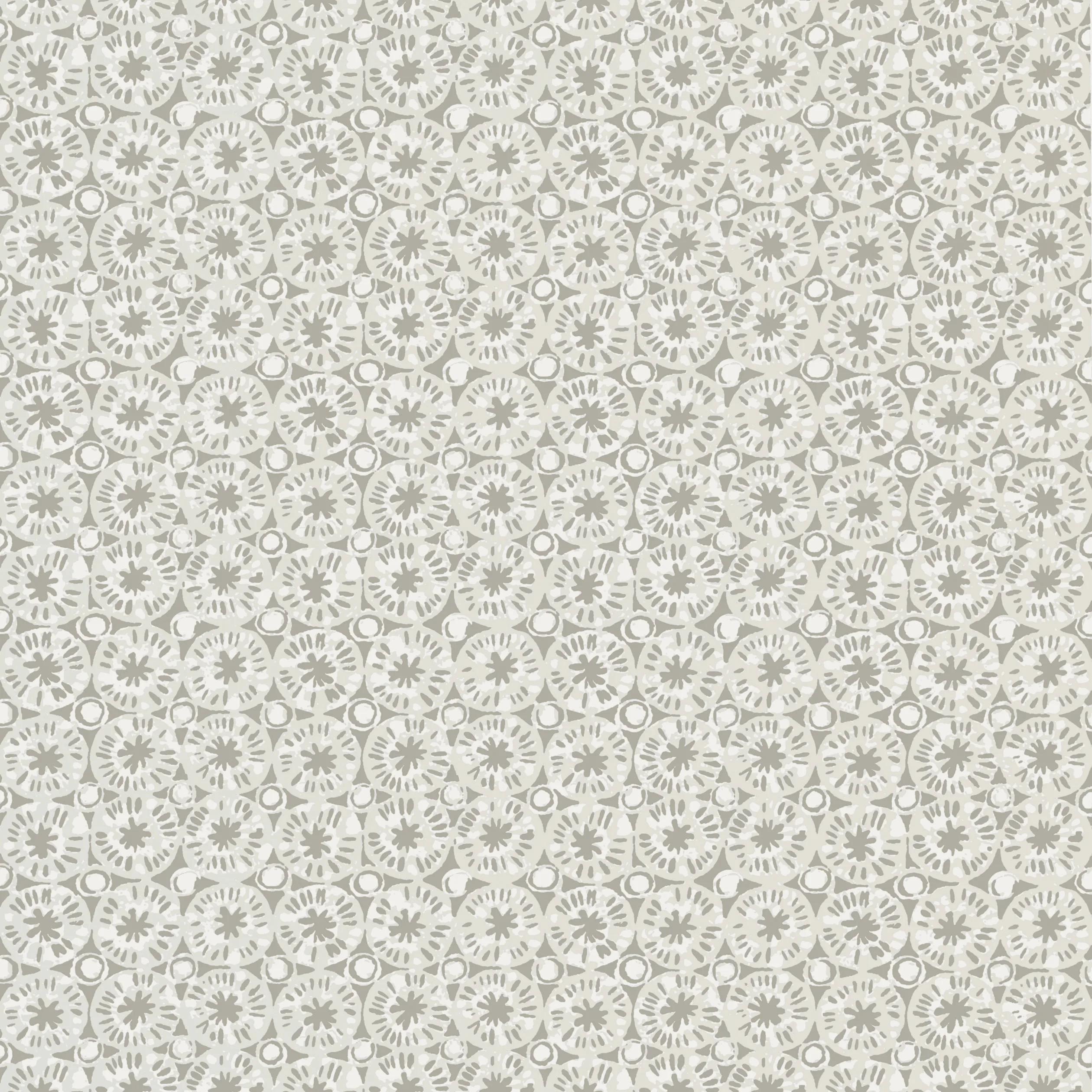 Thibaut Sand Dollar in Pearl and Charcoal (T15859)