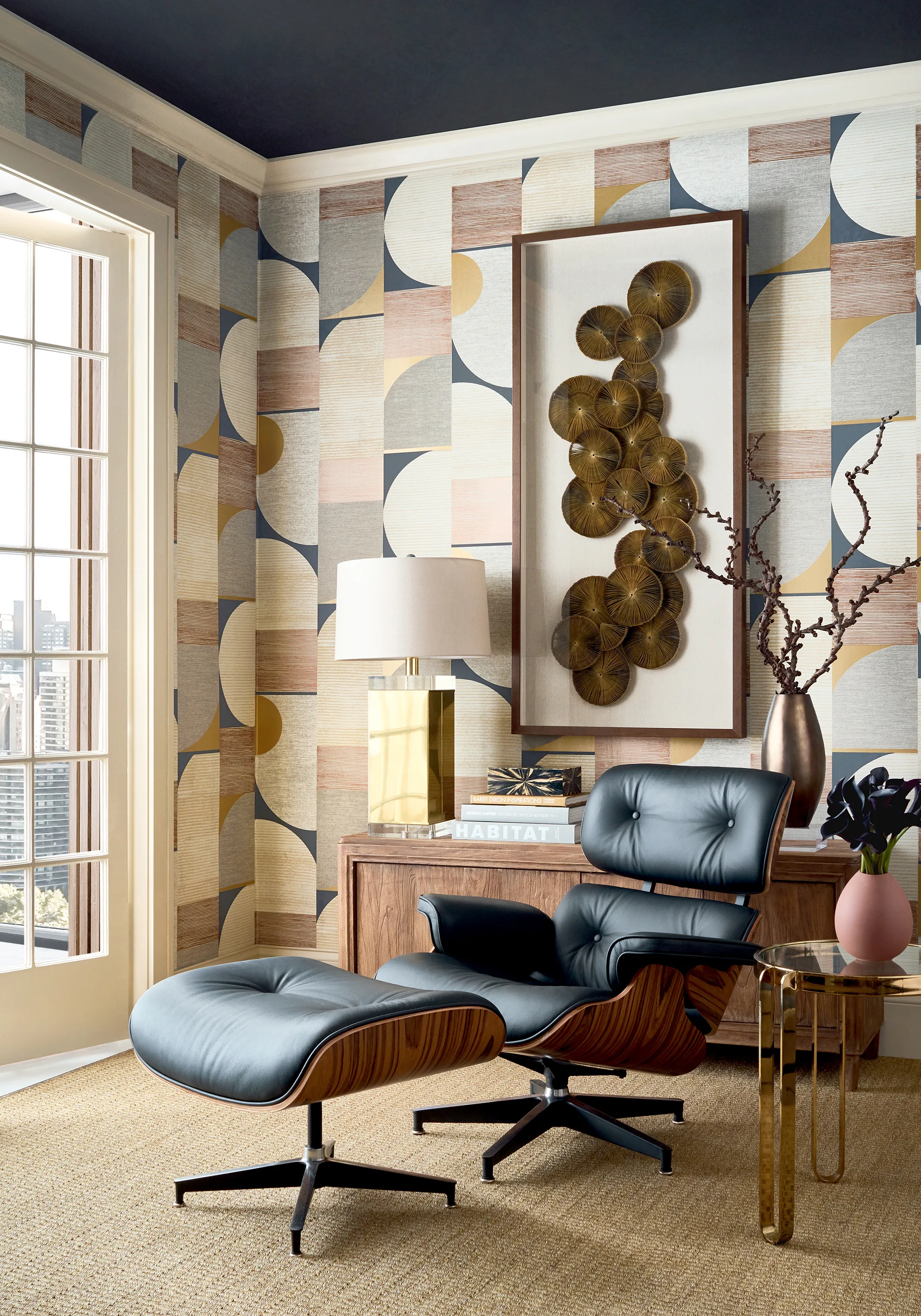 Thibaut Saturn in Metallic Copper and Black (T41027)