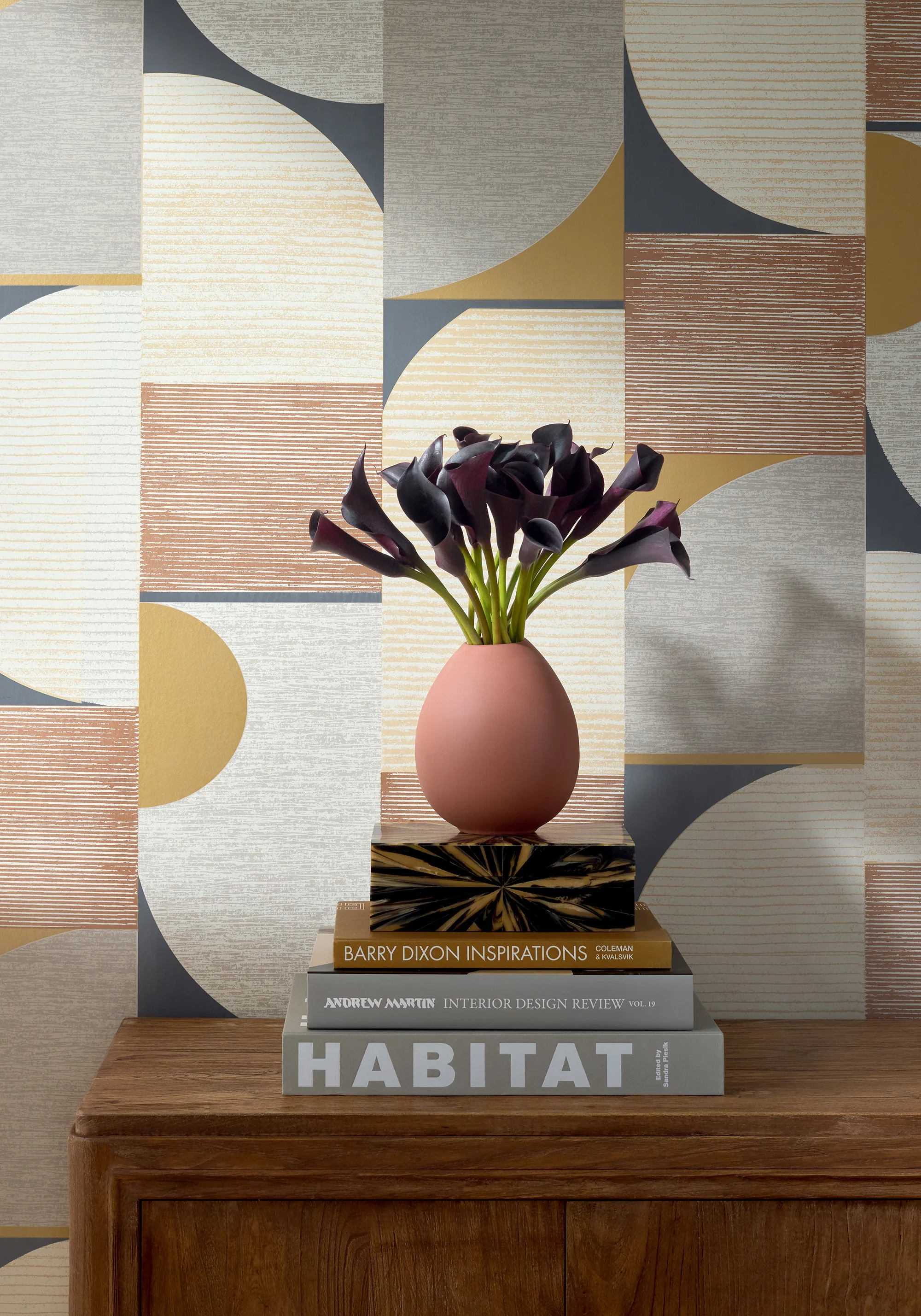 Thibaut Saturn in Metallic Copper and Black (T41027)