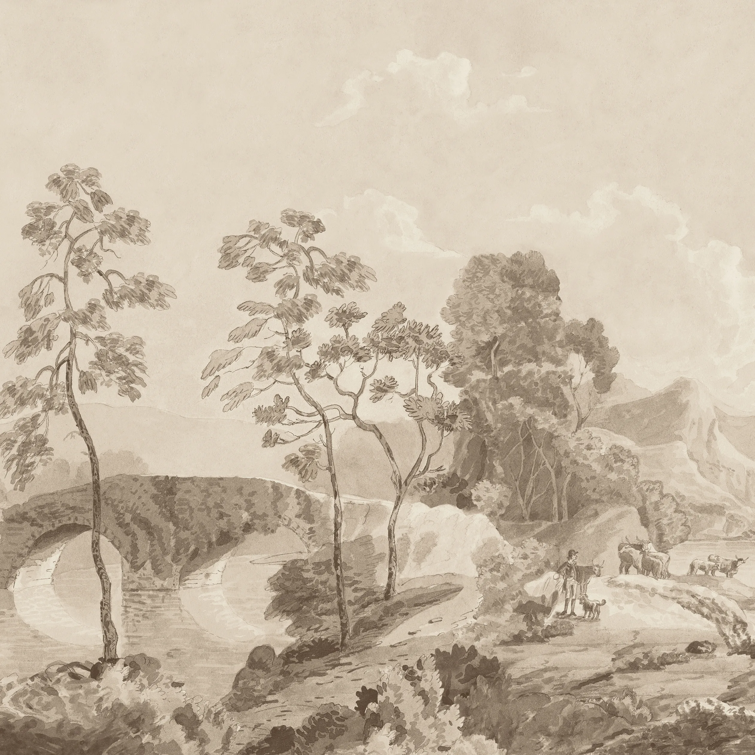 ATM24572 | Savery Mural – Sepia