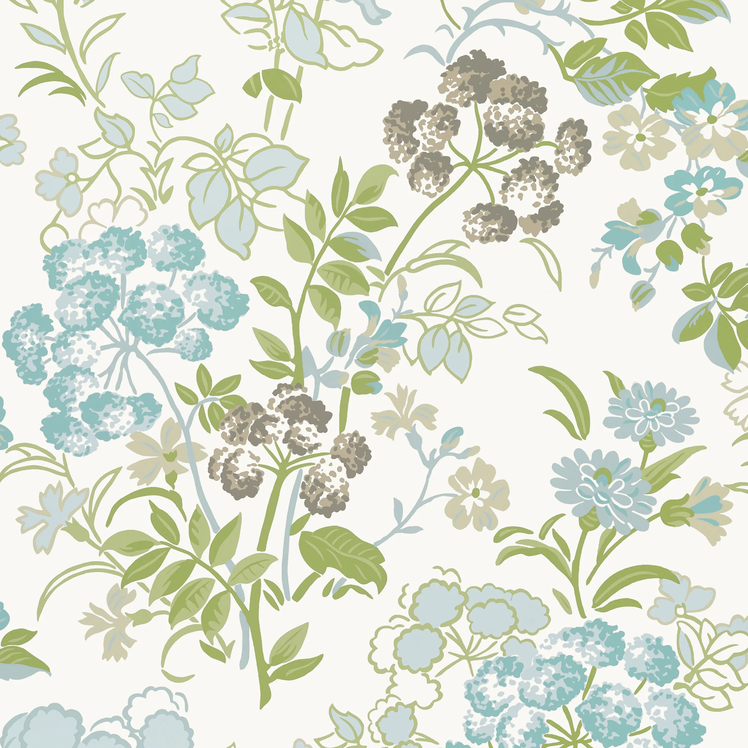 T14339 | Spring Garden – Spa Blue