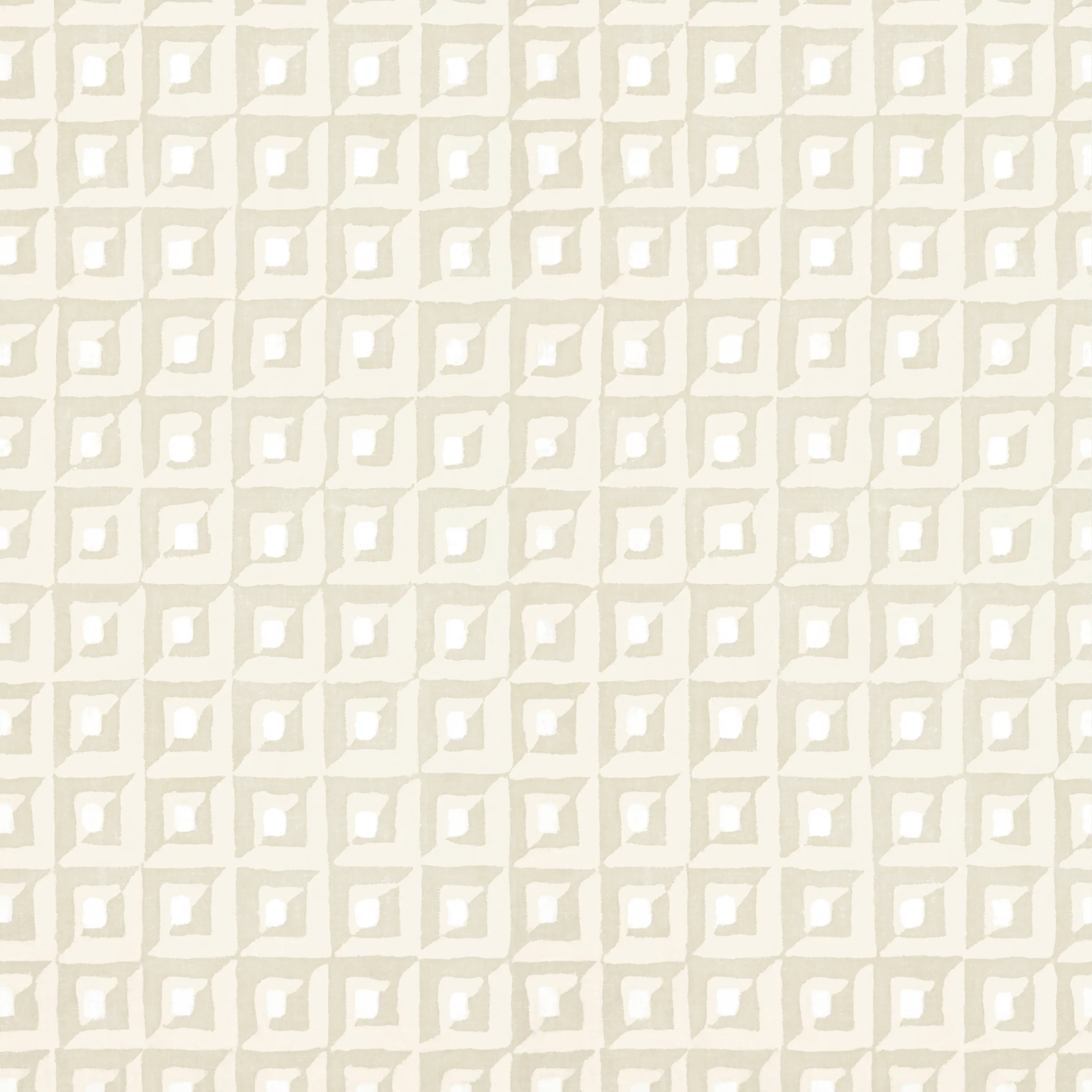 Thibaut Square Dance in Beige (T12847)