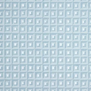 Thibaut Square Dance in Light Blue (T12849)