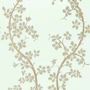 Anna French St. Albans Grove in Metallic Pewter on Aqua (AT6154)