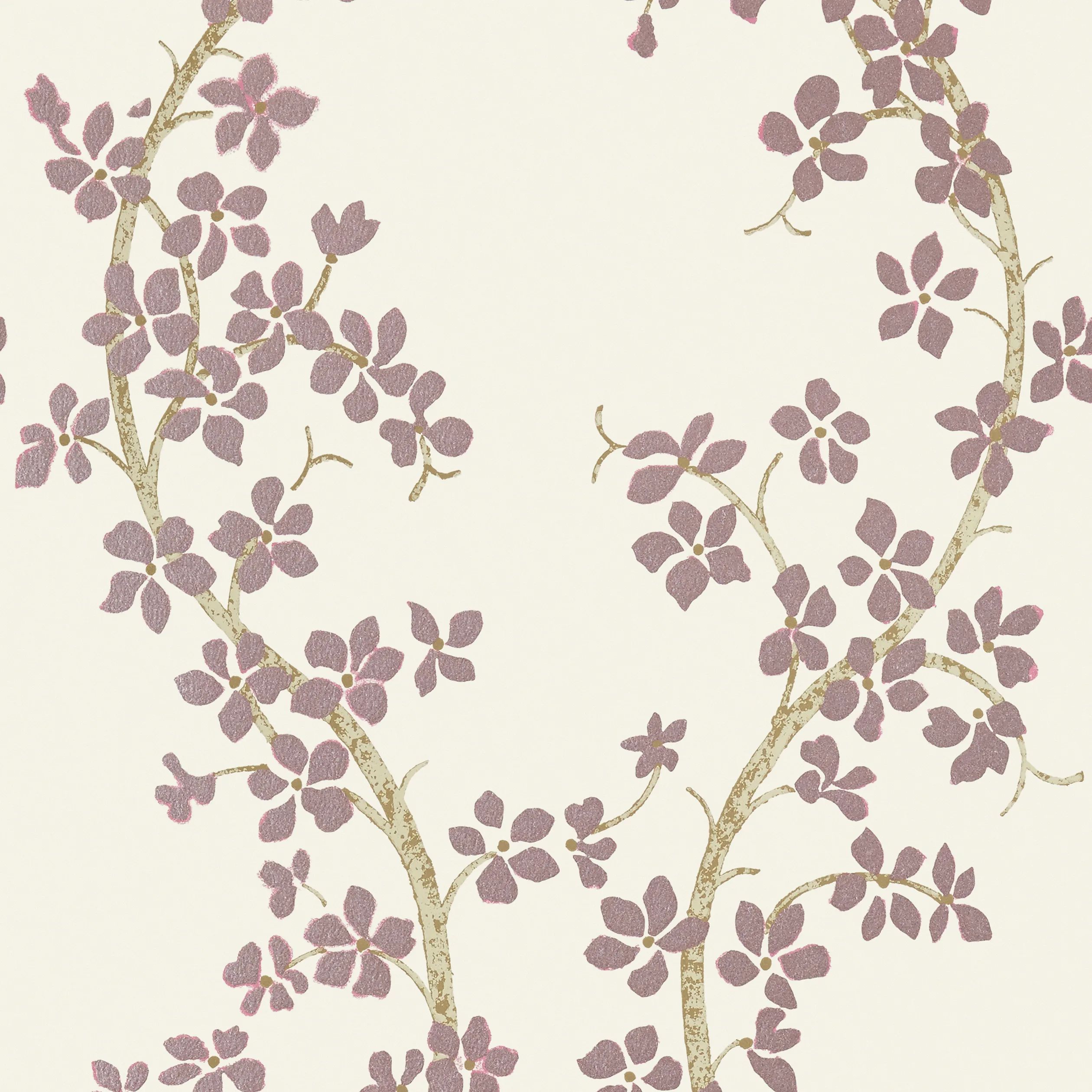 AT6155 | St. Albans Grove – Pink on Ivory