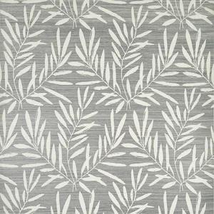 Thibaut Summer Leaves in Charcoal (T15801)